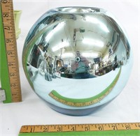 Art Deco Hand Blown Mirror Glass Ball
