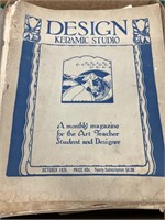 Early 1920s KERAMIC studio magazines