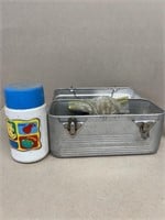 Aluminum lunchbox with Winnie the Pooh thermos