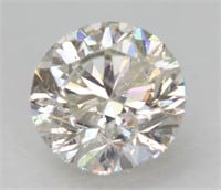 Certified 1.00 Ct Round Cut Loose Diamond