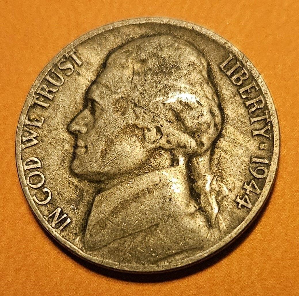 1944 P WWII Silver Nickel