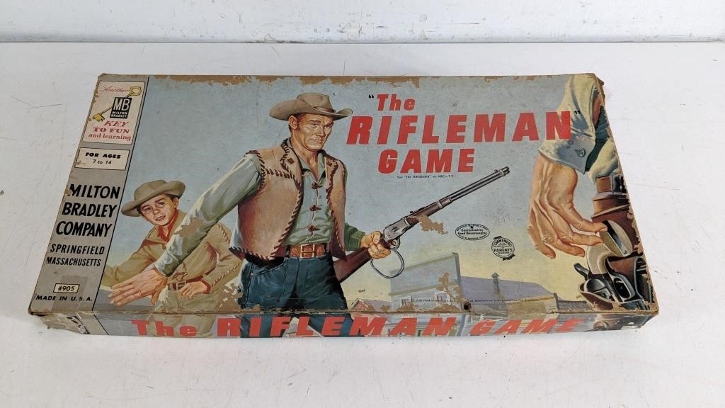(1) Vintage The Rifleman board game