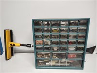 Hardware Organizer with Contents, Window Ice