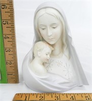 Bisque Mary & Baby Jesus