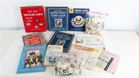 Vintage Stamp Collecting Collection