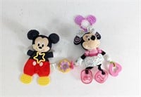 (1)14-inch Disney Baby Mickey & Minnie Mouse