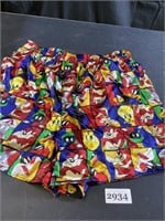 Looney Tunes Silk Boxers Size L