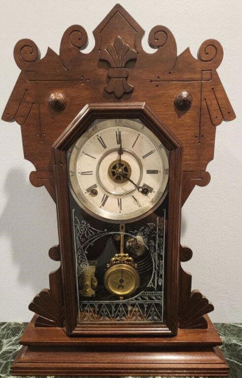 Vintage Waterbury Clock Company Mantle Clock