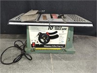 Master Mechanic 10" Bench Table Saw