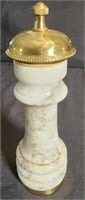 Marble Peppermill made in Italy