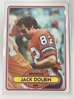 1980 Topps #176 Jack Dolbin Sports Card