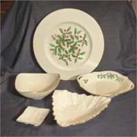 Assorted Lenox dishes