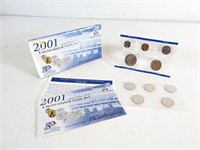 2001 Mint Uncirculated Coin Set