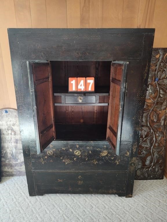 Asian Style Cabinet  50"x74x20"