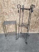 Metal plant stands