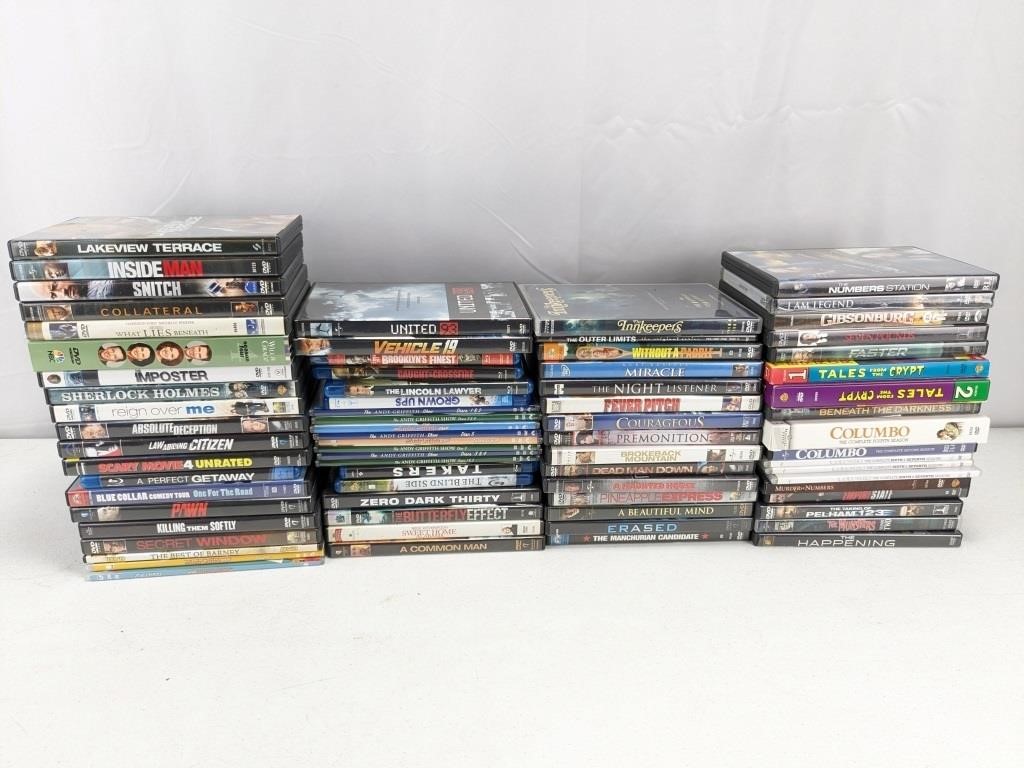 Set of Mixed DVD Movies