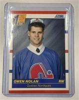 1990-91 Score Canadian #435 Rookie Owen Nolan RC!