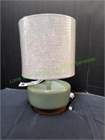 16.5" BHG Century Sage Green Lamp