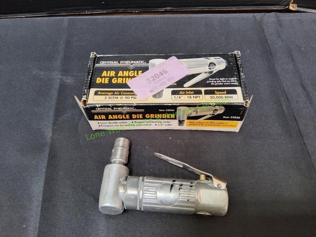 Central Pneumatic Air Angle Die Grinder #32046
