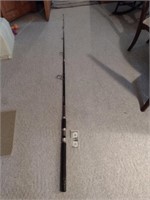 Two vintage heavyweight fishing rods (lot of 2)
