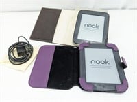 (2) NOOK Simple Touch eBook Reader