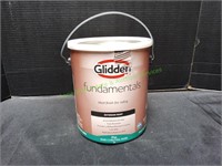 Glidden Fundamentals Exterior Paint Flat, 1-gal