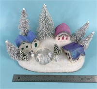 Kitsch Christmas Snow Village