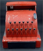 Tin Toy Red Cash Register