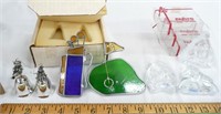 Mini Silver Bells, Golf Stain Glass, Nybro Sweden