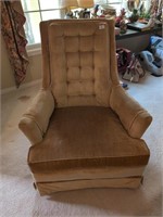 Vintage gold chair