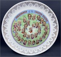 US Presidents Commemerative Plate