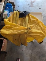 Size large raincoat