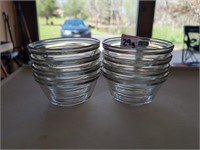 Anchor Hocking glass condiment bowls 8