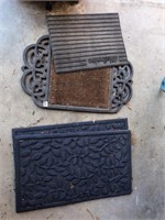 4 outdoor door mats