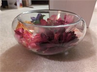 Bowl that you can change out the flowers