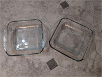 2 Anchor baking dishes