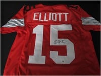 Ezekiel Elliott signed football jersey COA