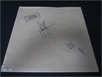 Led Zepplin signed record album COA