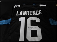 Trevor Lawrence signed football jersey COA