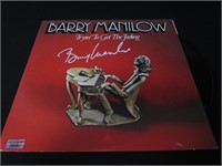 Barry Manilow signed record album COA