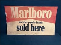 Marlboro Cigarettes Sold Here Sign
