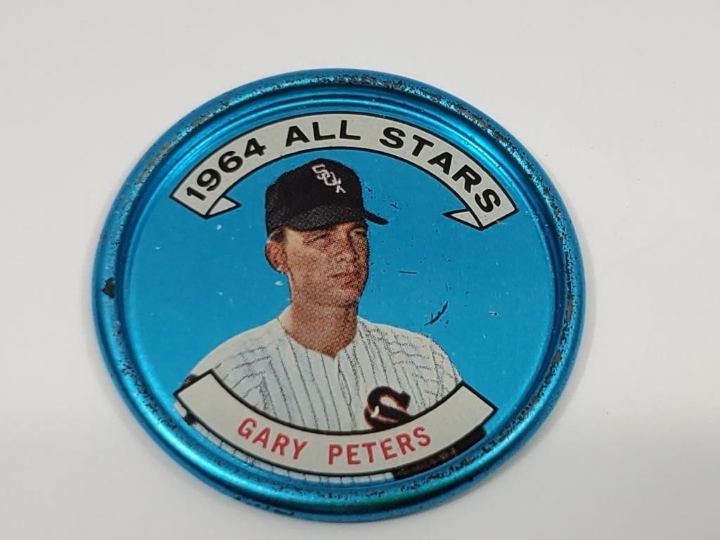 1964 Topps All Stars Coins Gary Peters