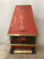 Mid Century Electric Fireplace