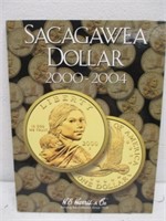 Sacagawea Dollar 2000-2004 Book w/ 11 $1