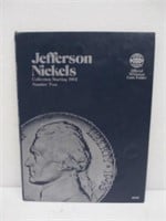 Full Book Jefferson Nickels Starting 1962