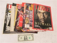 Lot of Sports & Pop Culture Magazines - Jordan,