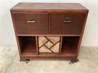 Early Philco Console Record Player and Radio