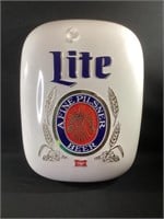 Miller Lite Pilsner Beer Bubble Bar Sign