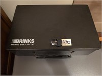 Brinks security box w key