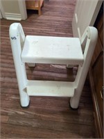 2 step plastic stool